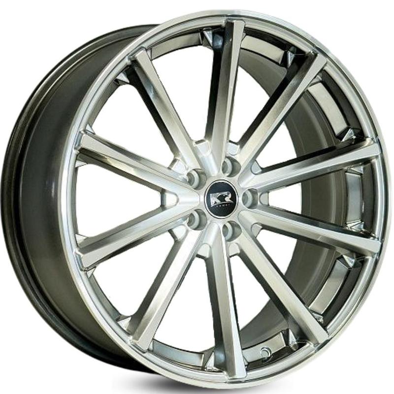 4 rodas kr k63 modelo eclipse / aro 17x7 / (5x105) et32 - KRMAI